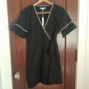 She + Sky Wrap Dress